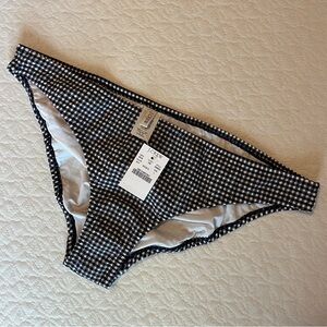 J.Crew Factory Gingham Bikini Bottom